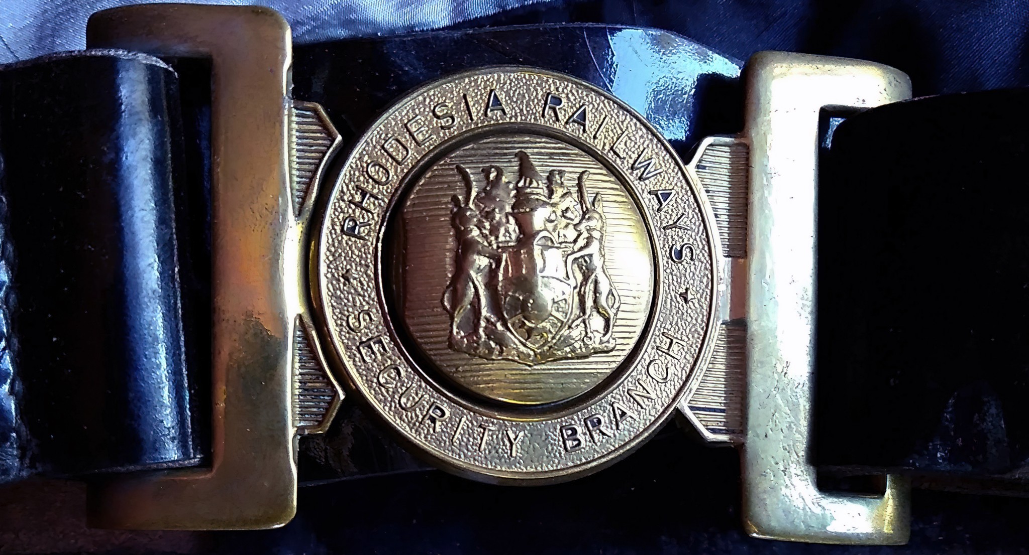 Rhodesia Railways Security Branch Belt